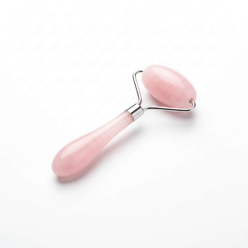Masseur pour visage sur fond blanc