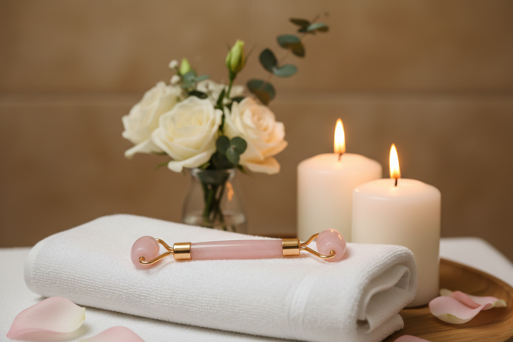 Masseur pour visage ambiance spa